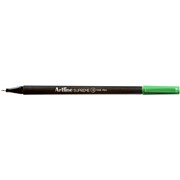 ARTLINE SUPREME FINELINER PENS 04MM GREEN PACK OF 12