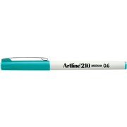 ARTLINE 210 FINELINER PENS 06MM TURQUOISE PACK OF 12