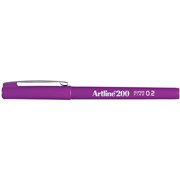 ARTLINE 220 FINELINER PENS 02MM MAGENTA PACK OF 12