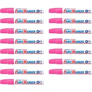 ARTLINE 400 PAINT MARKERS 23MM BULLET PINK PACK OF 15