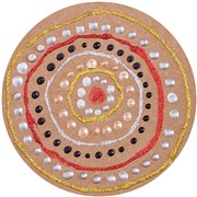 ZART CARD CARDBOARD CIRCLE BASE 19CM BROWN PACK OF 30