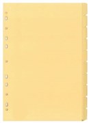 A4 10 CUT MANILLA DIVIDERS BUFF  10 SETS OF 10TAB  EH STAT PK10