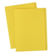 AVERY COLOURED MANILLA FOLDERS FCAP YELLOW BX100 81542