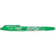 PILOT FRIXION BALL GEL PEN ERASABLE FINE 07MM GREEN BOX 12
