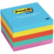 POSTIT NOTE PAD ULTRA COLOURS 6545UC PK5 6545AU 76X76MM