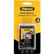 FELLOWES SMART PHONE CLEANER CLOTH  CLEANING FLUID