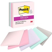 POSTIT SUPER STICKY RECYCLED NOTES 6545SSNRP 76X76MM PK5