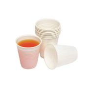 DISPOSABLE CUPS PLASTIC CUP 185ML PK50