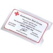 MARBIG CARDHOLDERS A8 92x58mm PK10