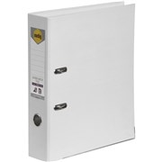 LEVER ARCH MARBIG 6601008 A4 PE LINEN WHITE