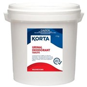 URINAL DEODORANT BLOCKS 4KG TUB BX80
