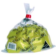 KEVRON PLASTIC KEY TAGS YELLOW PK50