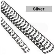 COIL WIRE   34 LOOP   8MM   SILVER 31 PITCH COMB 516 BX100