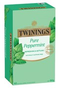 TWININGS TEA BAGS HERBAL INFUSIONS PURE PEPPERMINT PK40