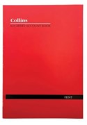 A24 COLLINS ACCOUNT SERIES A4 FEINT RED