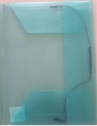 A4 PP 5mm MANAGER FILE TRANSLUCENT  GREEN BANTEX ELBA 48003416