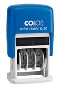 COLOP DATER S120 DATE STAMP MINI DATER 4MM TYPE SELF INKING